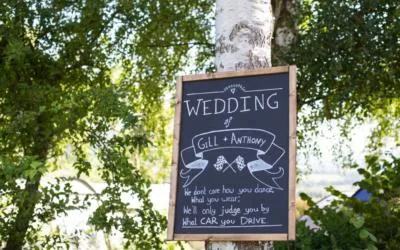 Bishops Castle Town Hall Wedding – Gill & Ant