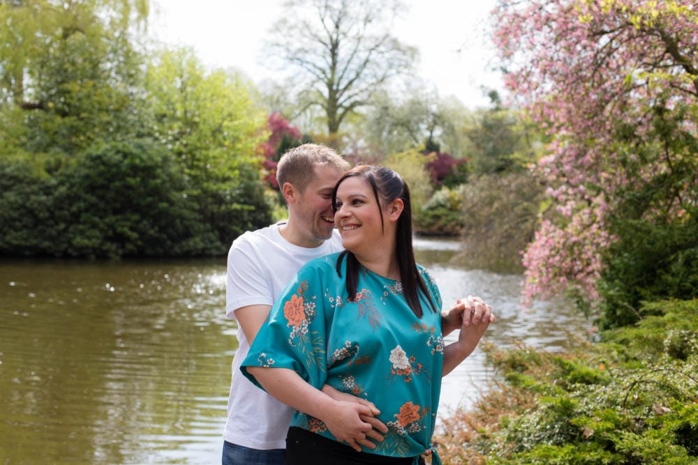 The Quarry Shrewsbury Couple Photo Shoot Summer 