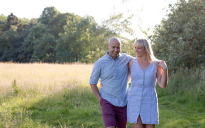 Summer Evening Pre Wedding Shoot – Alison & Brian