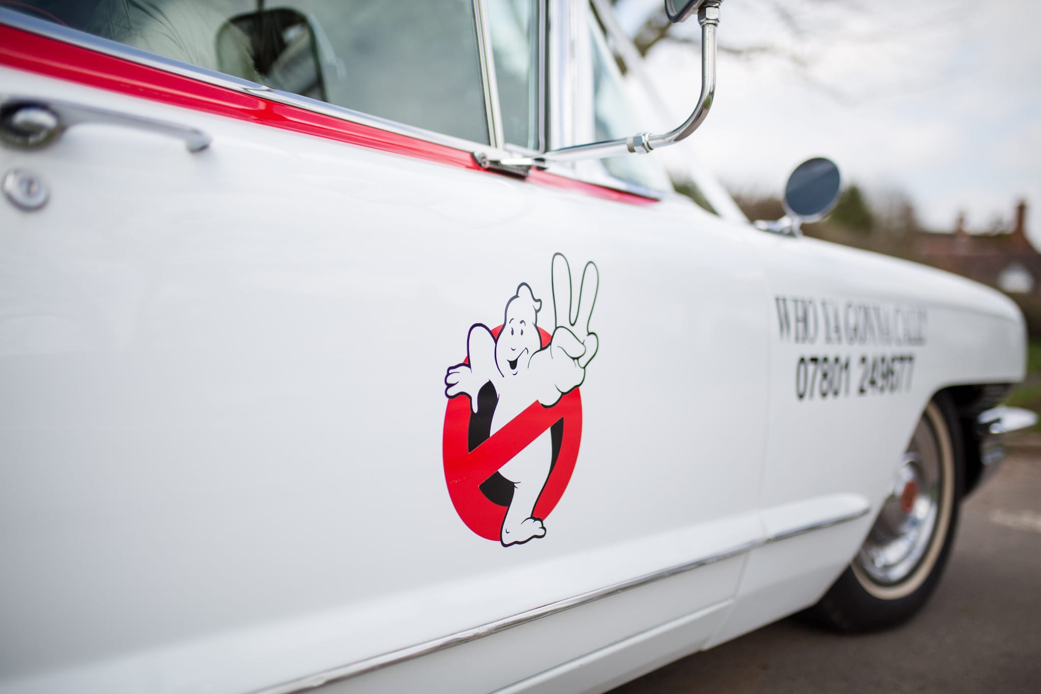 Ghostbusters wedding car