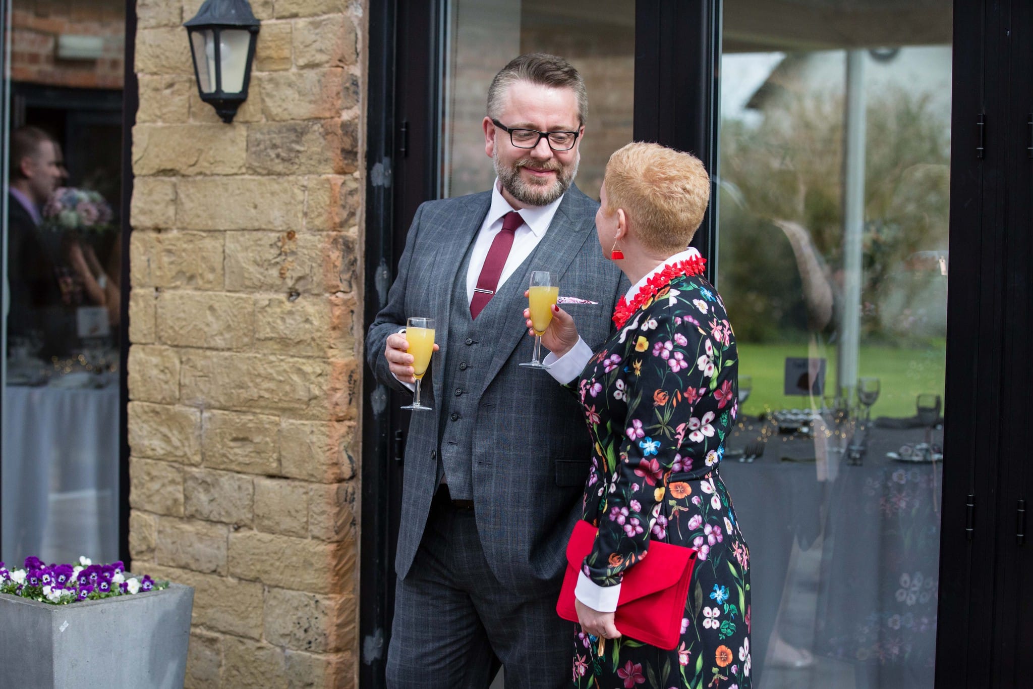 Delbury Hall post ceremony drinks & canapes