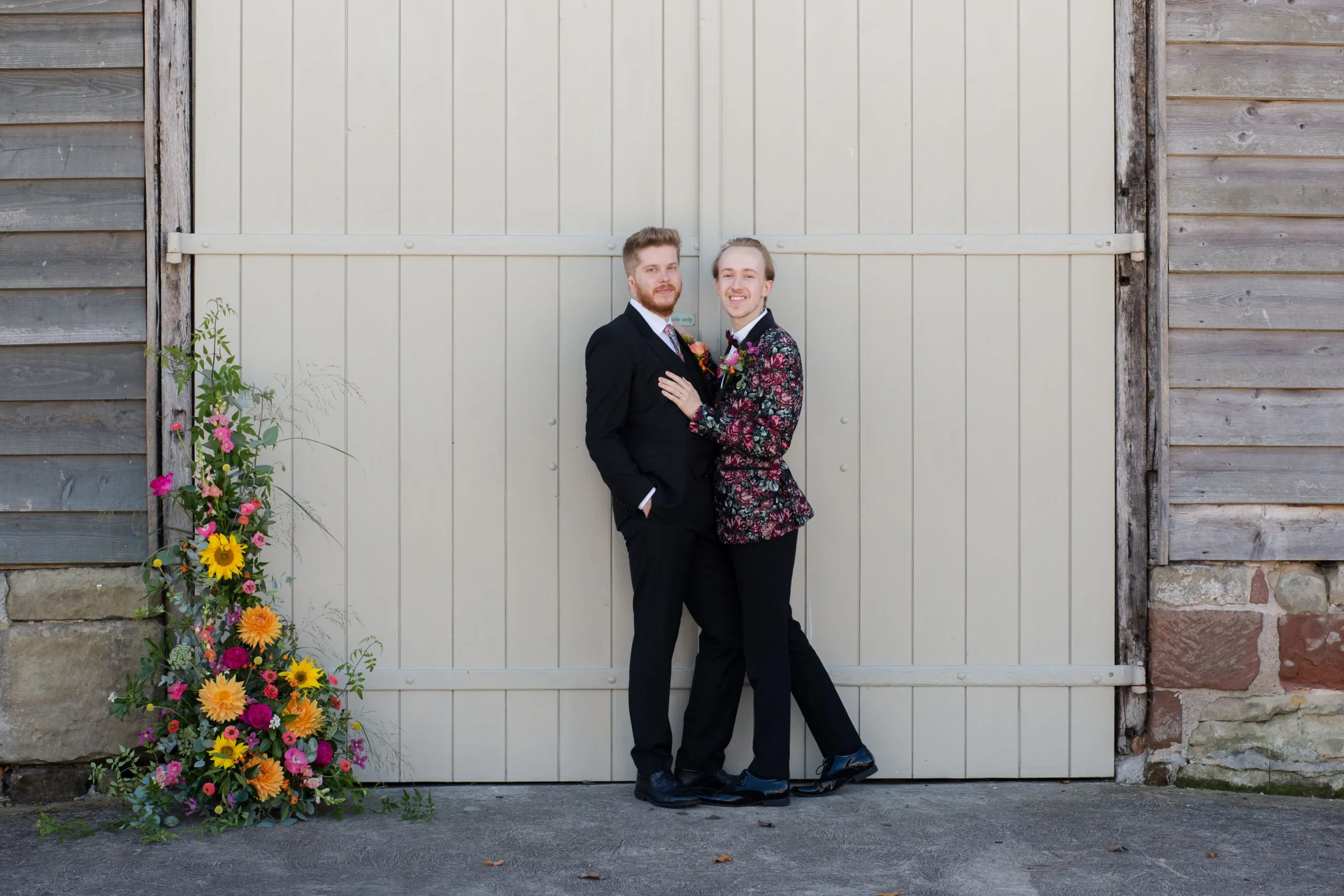 Surprise proposal shoot at Pimhill Barn